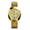 Rado The Original Automatic Yellow Dial with Yellow PVD Stainless Steel Bracelet Men's Watch - 764.0413.3024. 