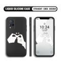 BILI for Vivo V21 / V21 5G Back Cover Mobius Ring Forever Multicolor Liquid Silicone Phone Case Soft Square Lens Protection Phone Cases. 