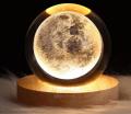 LED Night Light Galaxy Crystal Ball Table Lamp 3D Planet Moon Lamp  Home Decor or Children Birthday Gifts. 
