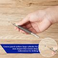 2Pcs Hinge Pin Tool 1/32 2/32inch Hammerless Pogo Pin Punch Door Hinge Pin Removal Tool Small Spring Center Punch. 