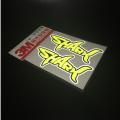 Motorcycle Helmet Decal Waterproof Reflective Stickers ARAI Helmet Lens Sticker Sticker Motorcycle Whole Set. 