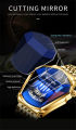 2022 BESTWIN Men Watches Luxury Brand Sport Military Watch Men Gold Stainless Steel Quartz Waterproof Wrist Watches Clock Gifts. 