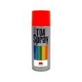 TOA Acrylic Lacquer Spray Paints Fluorescent Red 400ml For All Purposes Quick dry - Color long lasting - High gloss. 