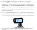 Godox X2 2.4 GHz TTL Wireless Flash Trigger for Canon X2Tc. 