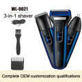 3 in 1 Rechargeable Shaving Machine for Men – Beard Trimmer, Hair Clipper & Facial Shaver with Precision Beard Shaping Tool. 