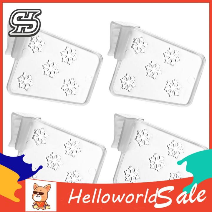 HelloWorld Fridge Partition Dividers Compact Portable Snap-on Refrigerator Dividers Organizer