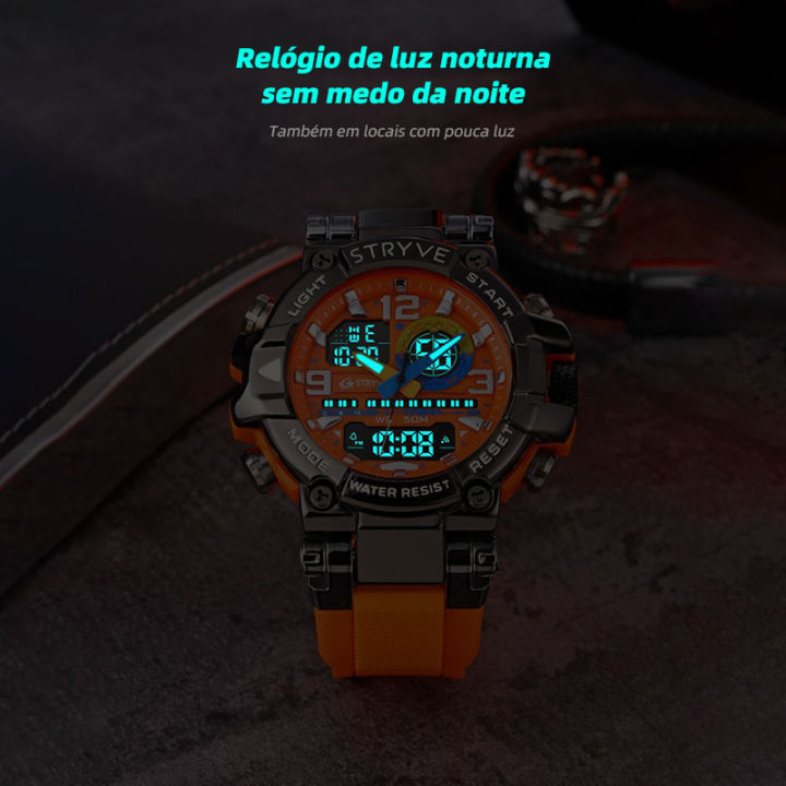 STRYVE%20Sports%20Electronic%20Luminous%20Colorful%20Waterproof%20Multifunctional%20Student%20Men's%20Fashion%20Watch%20LY212%20-%20Image%203