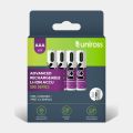 Uniross USB-C AAA 1.5V 703 mWh / 500 mAh Rechargeable Battery (Pack 4). 