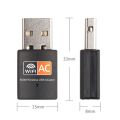 2.4GHz+5GHz Dual Band 600mbps USB Wifi Adapter Wireless Network Card Wireless USB WiFi Adapter wifi Dongle PC Network Card. 