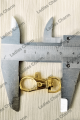 Swivel Clasp Gold and Silver Trigger Snap Hook - 34mm Gold and 37mm Silver Metal Buckle Clips for Keychains, Bags, DIY Crafting (6, 12, 24 pcs). 