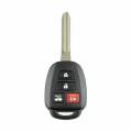Toyota Corolla 2015-2024 Gli Xli Altis1.6 Premium Metal Key Case Waterproof Scratch Resistant Stylish Car Key Cover. 