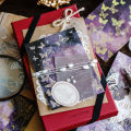 Panda Online Multi-material Laser Star Moon Material Paper Glass Star Moon Series Diary Diy Decorative Sulphate Paper. 