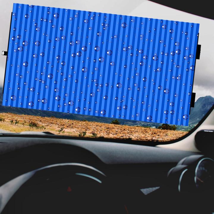 Sun Protection Car Window Shades Perforation-Free Rolling Curtain for Baby and Adults