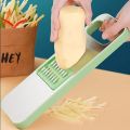 Face Value New Stainless Steel 5 In 1 PP Multi-Function Onion Potato Kitchen Tools Manual Food Chopper Vegetable Cutter Fruit Slicer. 