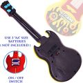 ROCK BAND GUITAR SMALL 15 INCH SIZE TOY FOR BOY AND GIRL KIDS WITH MUSIC AND LIGHTS 919-A. 