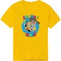 Yellow Looney Tunes Stylish digital Print Cotton T Shirt For Boys. 