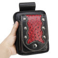 motors orcycle Universal PU Leather For your motorcycle Saddle Bag Side Pouch Luggage Bicycle Tool. 