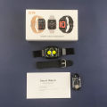 Lamgool GT4 Bluetooth call smartwatch Y13 upgrade Customize face Clock always displayed Heart rate detection, motion monitoring, streamlined bracelet calculator, mini games. 