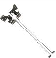Laptop LCD Display Screen Bracket Hinges Pair Set (L+R) For Satellite C660 P/N AM0H0000100  AM0CX000100. 