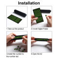 Luminous Car Temporary Parking Card Auto Parking Stickers Accessories Phone Number Hidden Stop Sign Card Plate Car Aromatherapy. 