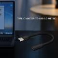 EF 0.2 Meters USB 3.1 Type C To USB 3.0 Male Port Adapter Cable USB-C To Type-A. 