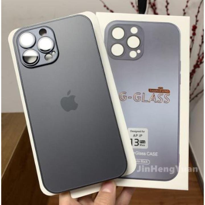Original AG Frosted Matt Glass Case With Camera Protection For Iphone 11 Pro
