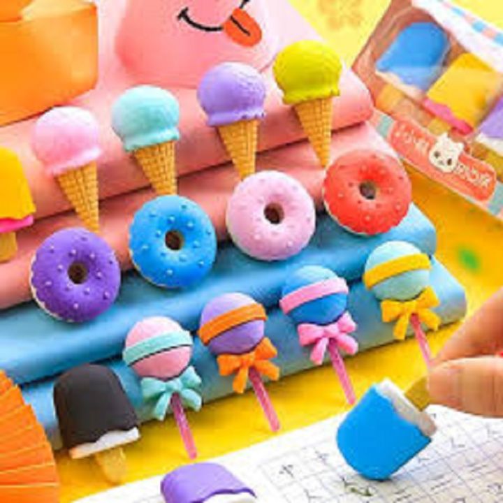 Pack%20Of%206%20mix%20shaped%20Creative%20Rubber%20With%20Mini%20Size%20Eraser%20Box%20Stationery%20Pencil%20Erasers%20Cuisine%20Shape%20Eraser%20For%20Office%20Kids%20Prize%20Writing%20Drawing%20Student%20Gift%20-%20Image%202