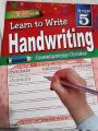 Learn and Write | Practice English Contemporary Cursive Writing | Modern Print | Improve your handwriting series | Best gift for kids | 5 books in a pack. 