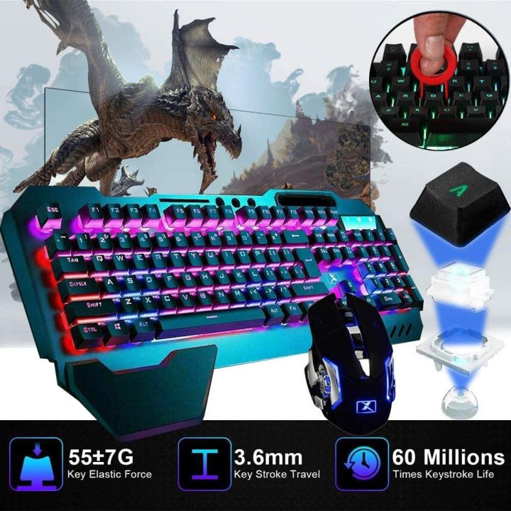 Rainbow%20LED%20Wireless%20Keyboard%20and%20Mouse,%20Rechargeable%20Gaming%20Keyboard%20Mouse%20and%20Keyboard%20Combo%20with%204800%20mAh%20Battery%20-%20Image%203
