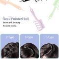 Z-Shaped Combs For Hair Stylist Z-Shaped Multifunctional Comb Multi-Uses Dry Wet Hair Comb For Women Girls Stylist 3 In 1. 