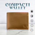 Genuine Leather Men's Purse Wallet For Men BiFold [ Compact Size ] Wallet Clasp. 