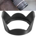 【3C VictoryEagle Store】Mayitr 1pc Camera Lens Hood Black HB-N106 Lens Hood For Nikon D5300 AF-P DX NIKKOR 18-55mm VR Lens. 