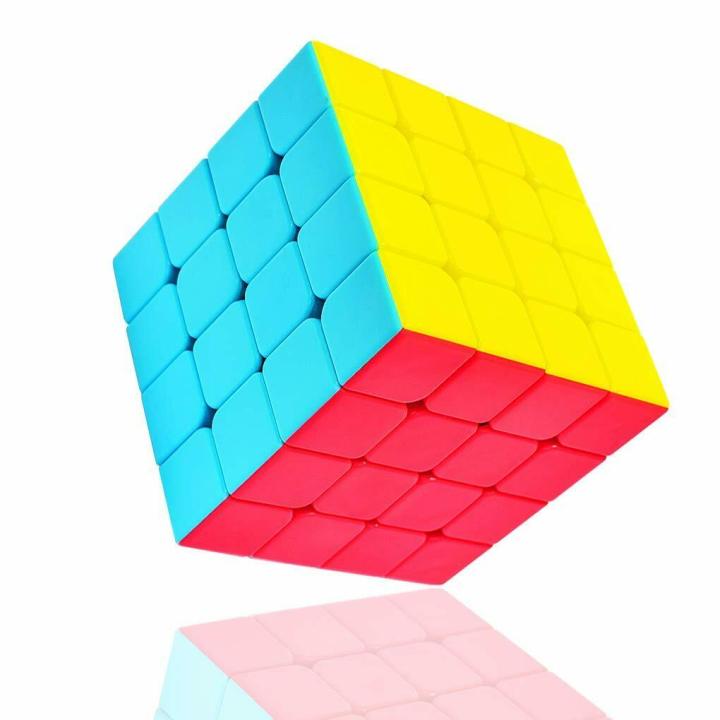 MoYu Cube Game Base 4X4 Rubix Box Kids Toy Games Brain Teaser Xmas Gift New