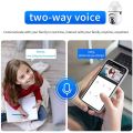 Wifi Bulb Camera 1080p Full HD PTZ 360 Rotate Day and Night Vision CCTV Security Protection Audio Record Video Surveillance Camera Wireless Indoor. 