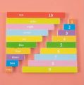 Wooden Tangram Combination Puzzle, Colorful Numbers & Tangram Jigsaw Puzzle Board For Kids Early Educational Toys, Pre-school Kids Toys Learning Board. 