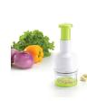 Manual Press Vegetable Chopper. 