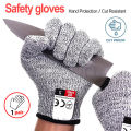 New Cut-resistant Gloves Knife Anti-cutting Hand Protection Gloves Safety Kitchen Multi-function Glove. 