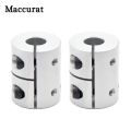 1/2pc  parts Flexible Coupling 5x8x25mm NEMA 17 Stepper Motor Encoder Shaft Coupler,C flexible coupling. 