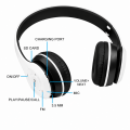 Special Edition P47 Over-Ear Wireless Bluetooth Headphones with Pop Window, Adjustable Headband, TF Card and FM Radio Support, Foldable Design, Hands-Free Calling. 