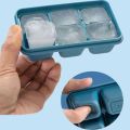 2022 New Ice Cube Ball Mould Portable Ice Maker Bottle Can Make 17 Ice Cubes Creative Ice Ball Bubble Curling Foldable Ice Tray. 