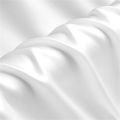 White Pure Silk Satin Fabric, Unstitched, 5 Yards x 40 Inches, 100% Polyester. 