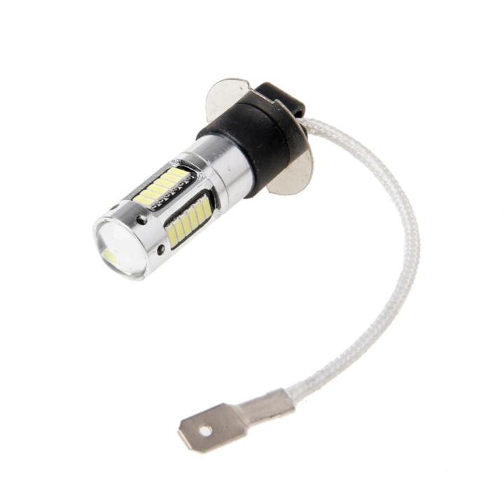 H3 30W 4014 LED White Headlights Fog Light Bulb Lamp 30SMD 6000K