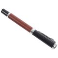 Jinhao X750 Deep Red Pen Medium Fine Nib Ink Fountain Pen Office Business & 8802 Woody Medium Nib Fountain Pen Red+Black. 