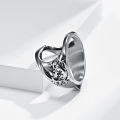 Bottle Opener Ring Sturdy Construction Anti-deform Titanium Steel Exquisite Bottle Opening Ring Party Tools for Home. 