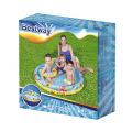 4ft Swimming Pool Set of 3, Swimming Pool with Swim Ring & Beach Ball, Inflatable Pool, Water Pool for Kids, Summer Play Toys, 3-6 Years Kids, Summer Fun, Water Games, Toddler Boys & Girls - Bestway Brand. 