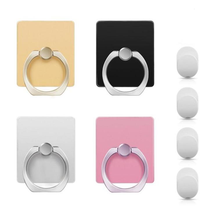 3pc 0f Foldable Mobile Phone Metal Bracket Universal Ring Holder Hook