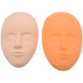 5D Facial Training Head Silicone Practice Permanent Lip Eyebrow Skin. 
