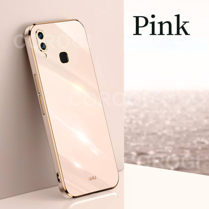 COROGI for Samsung Galaxy A20 Back Cover Luxury Shine 6D Plating