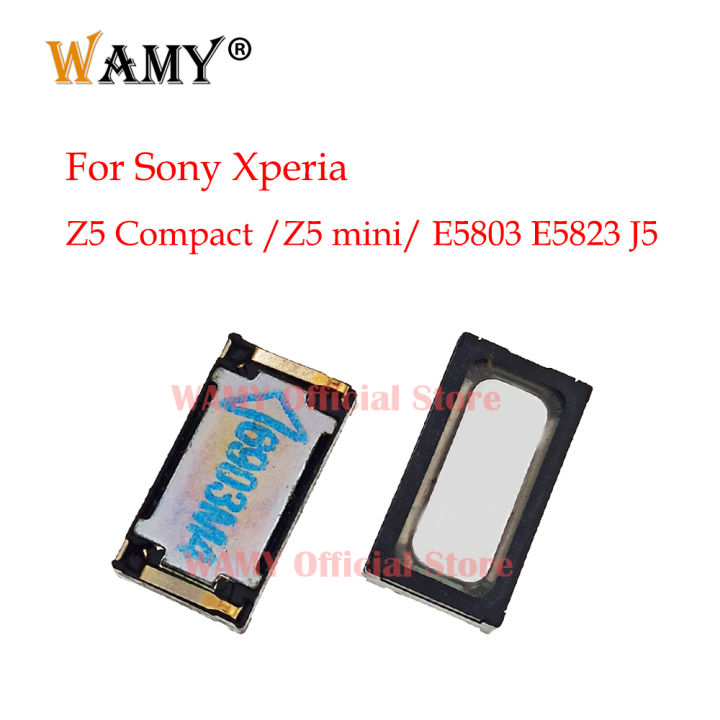 【Mary DAI Store】1-5Pcs Original Ear Earpiece Bottom Speaker For Sony Xperia Z5 Z5mini E5803 E5823 J5 With Sticker Waterproof