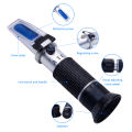 yieryi Hand Held Tester Tool 4 In 1 Engine Fluid Glycol Antifreeze Freezing Point Car Battery Refractometer Antifreeze Tester. 